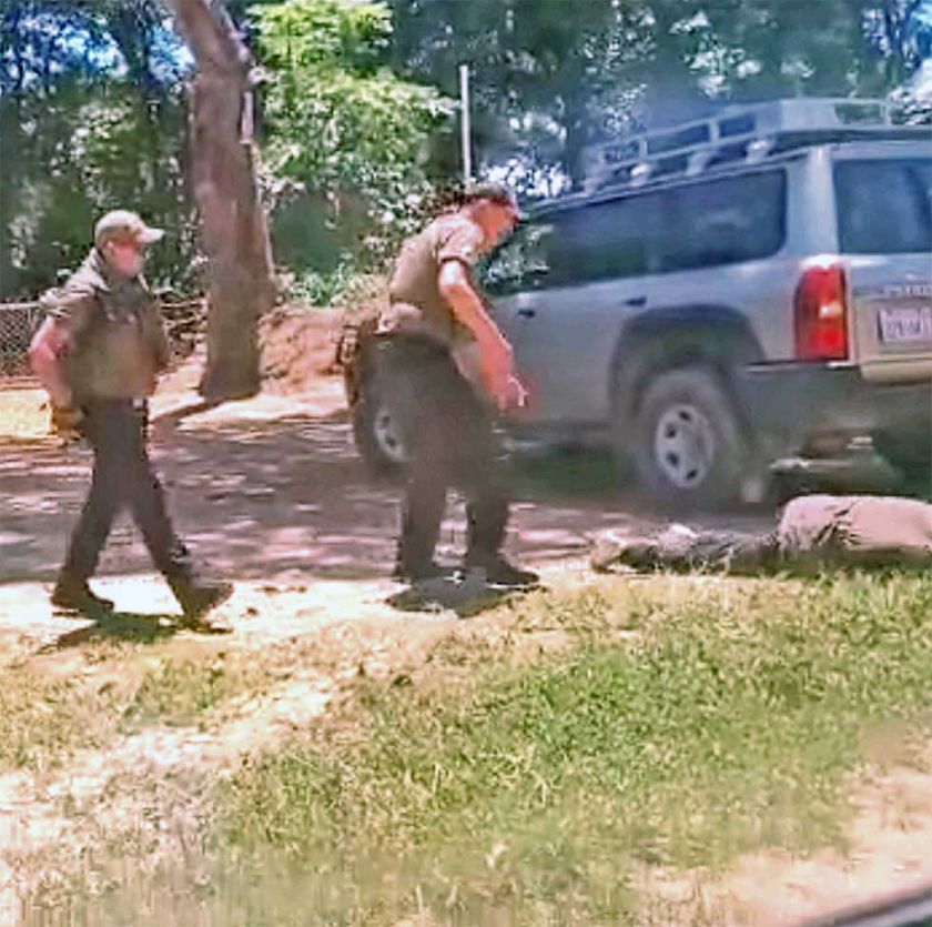 Policía muere en pleno operativo en una zona rural de Santa Cruz