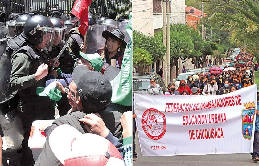 Maestros radicalizan protestas