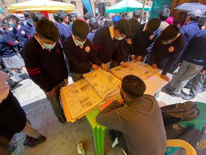 Realizan maratón de lectura en una decena de escuelas