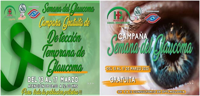 Hospital Bracamonte y CNS realizan campaña de detección de glaucoma