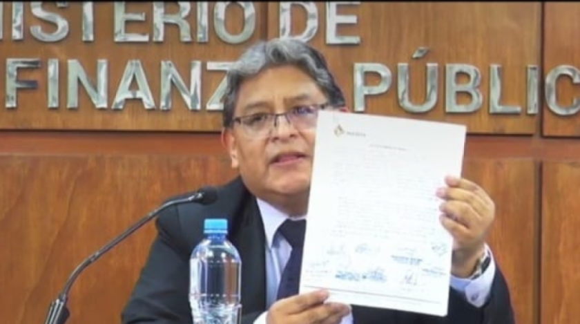 Gobierno y Fencomin firman acuerdo para la aprobación de la ley del oro