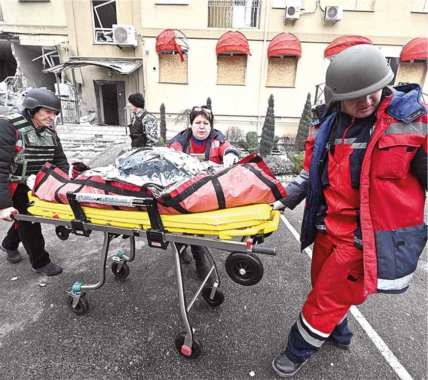 Tres civiles mueren  en ataque de tropas rusas contra Jersón