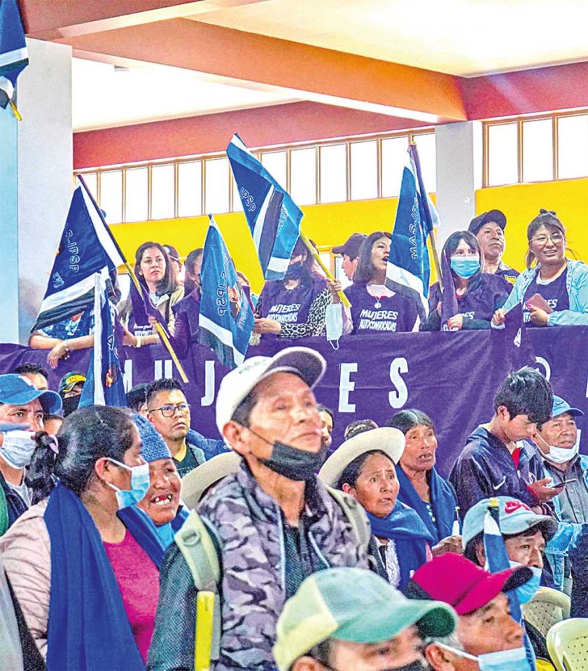 ‘Arcistas’ piden congreso para reconducir el MAS