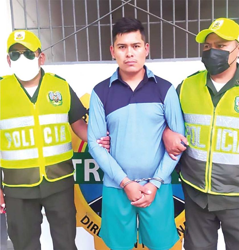 Capturan a policía que arrolló y mató a un mototaxista