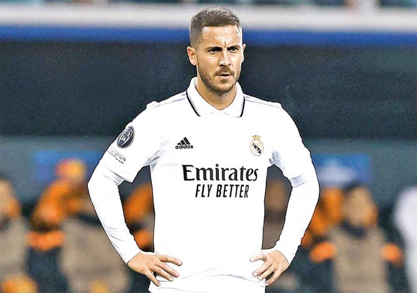 El jugador Eden Hazard quiere quedarse en el Real Madrid y descarta un traspaso 