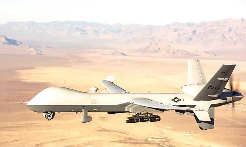 EEUU apunta a Rusia por caída de un dron Reaper