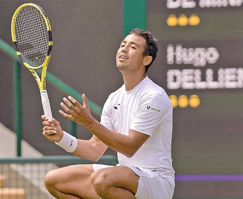 Dellien sale del Top 100