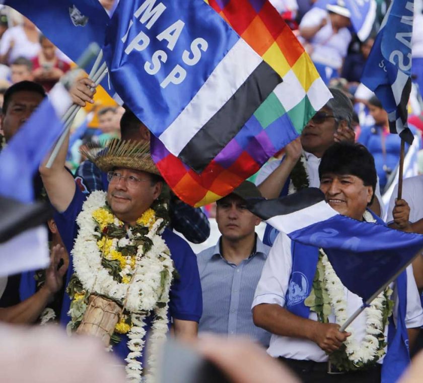 Arce y Evo hacen más visible la división interna en el MAS