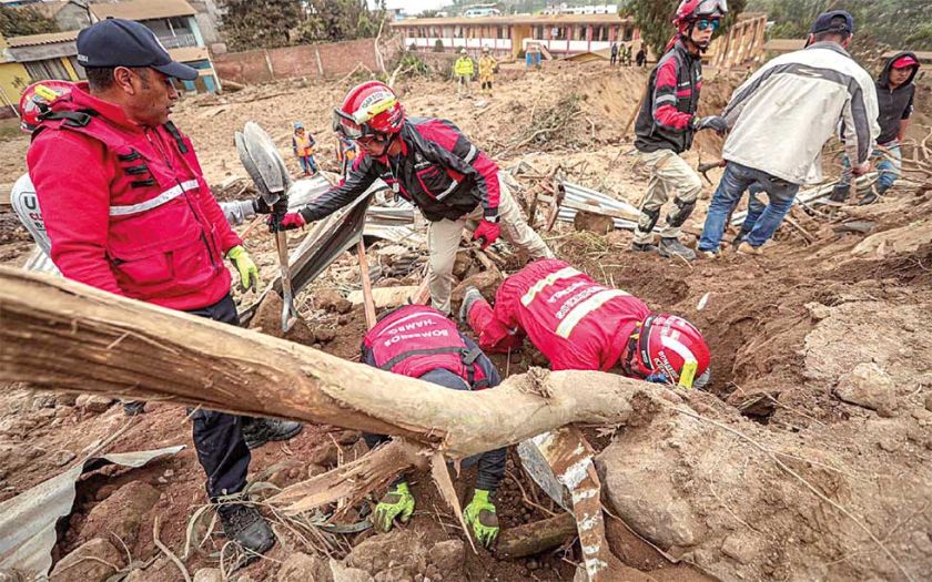 Alud en Ecuador se cobra  al menos siete víctimas