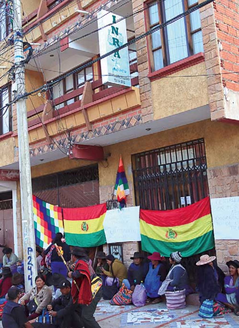 Comunarios ponen fin a su protesta y despejan el INRA