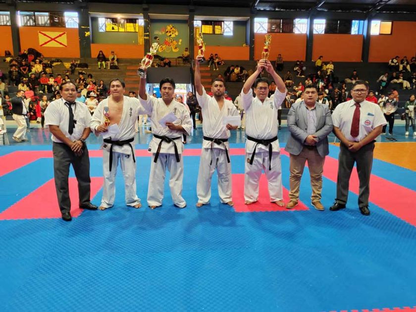 Chuquisaca sale campeón en Karate