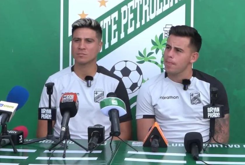 Cristaldo y Vaca se ilusionan y dicen que solo piensan en ganar a Estudiantes en Santa Cruz
