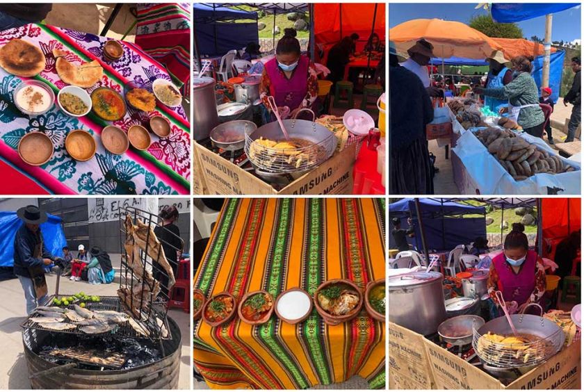Familias degustaron las delicias de la Feria Gastronómica de Semana Santa