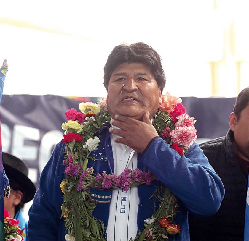 MAS: La ruptura sería inminente