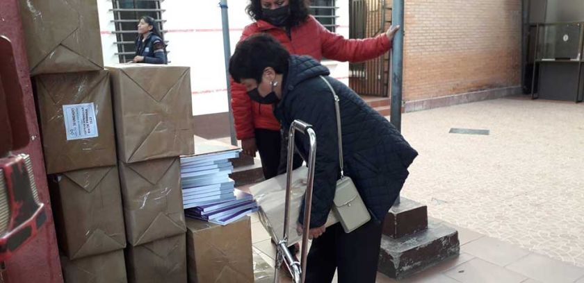 El cien por ciento de los textos educativos ya está en Potosí