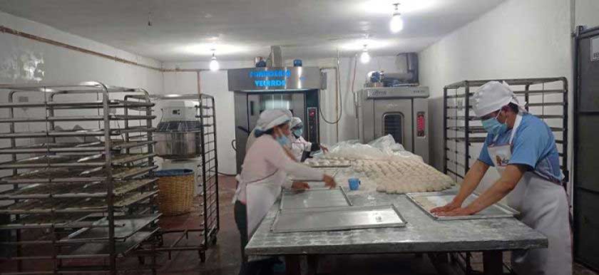 Panadería Velarde aumenta su producción a seis quintales día