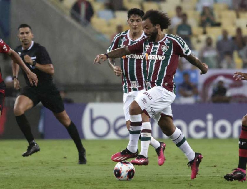 Marcelo marca en goleada  que corona a Fluminense