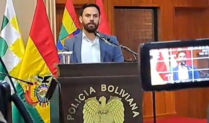 Ministro Del Castillo arremete contra Carlos Romero; lo acusa de planear ‘Golpe’ contra Luis Arce 