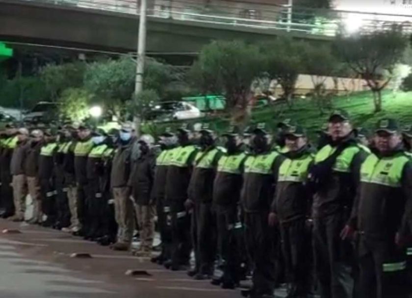 Policía dio inicio al plan alto impacto "por una Bolivia mejor"
