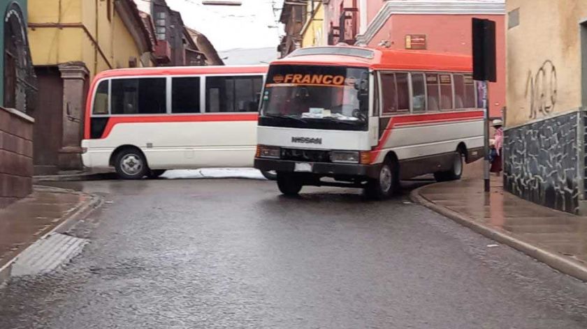 El conflicto del transporte entra en cuarto intermedio