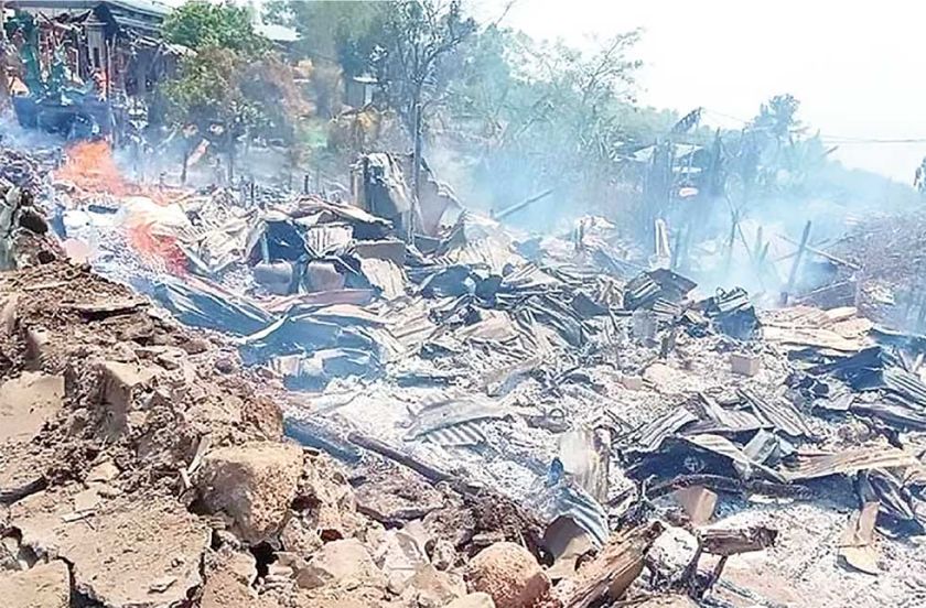 Matan con bombardeos a rebeldes en Birmania