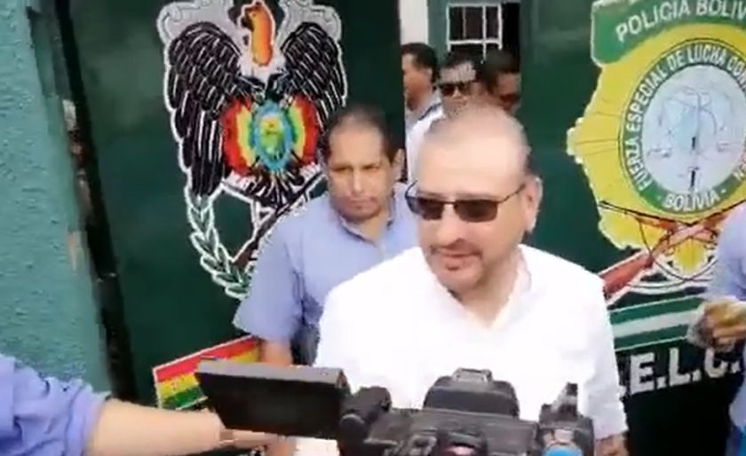 Tres líderes cruceños se abstuvieron a declarar por el paro de 36 días en Santa Cruz