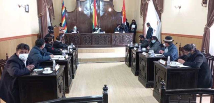 El Concejo no recibió ni un solo proyecto por parte del alcalde