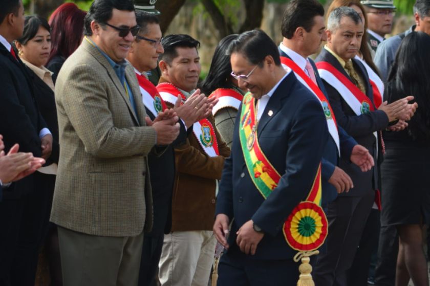 Tarija celebra su 206 aniversario con Arce y otras autoridades del Gobierno y la Asamblea
