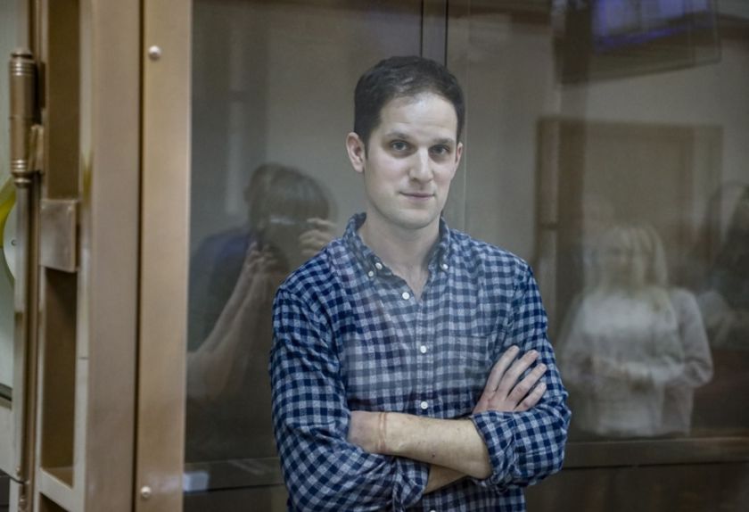 La Justicia de Rusia mantiene en prisión preventiva al periodista de EEUU acusado de espionaje