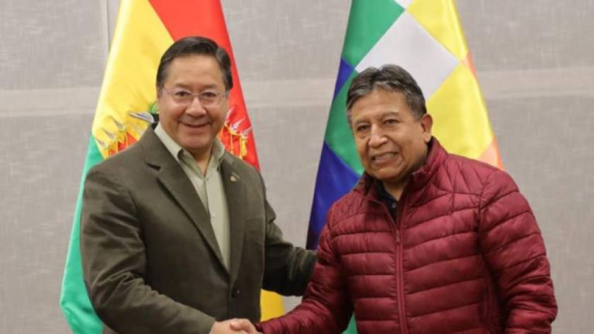 Presidente Luis Arce viaja a Venezuela a participar en comisión de integración conjunta