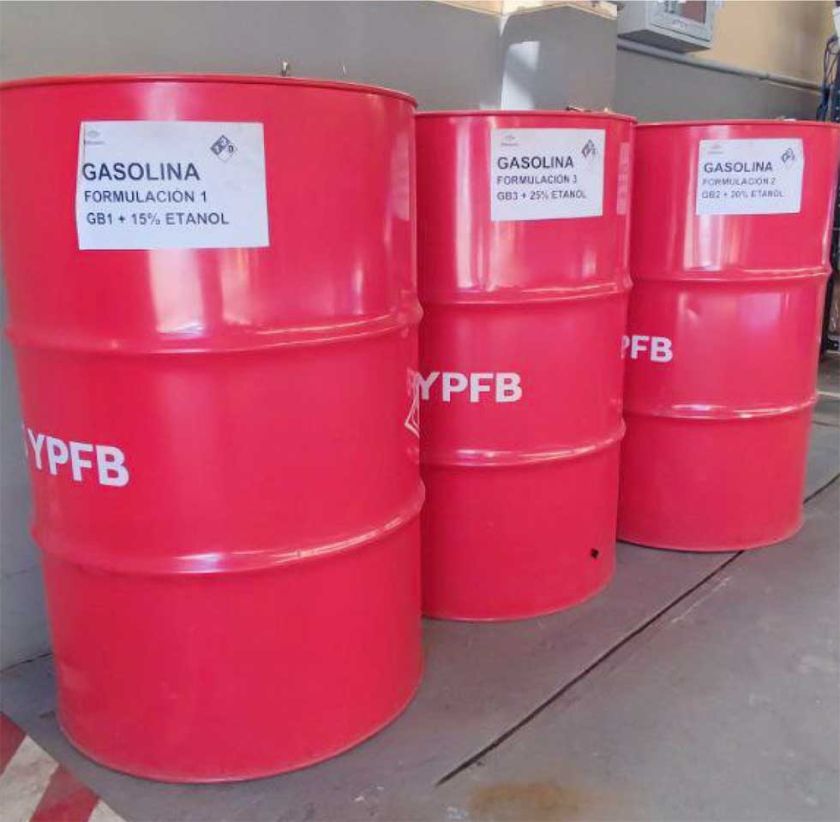 YPFB justifica mezcla de gasolina con etanol