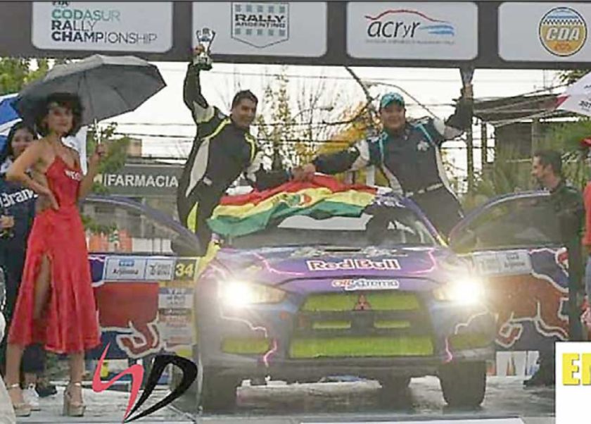 Careaga ocupa el podio  en el Rally de Argentina 