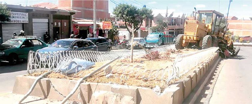Accidente en Sucre: Muere  arrollada en una jardinera 