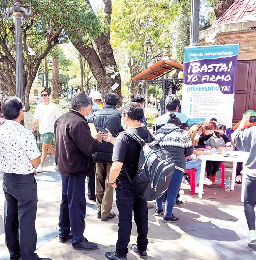 No alcanzan las firmas  para la reforma judicial