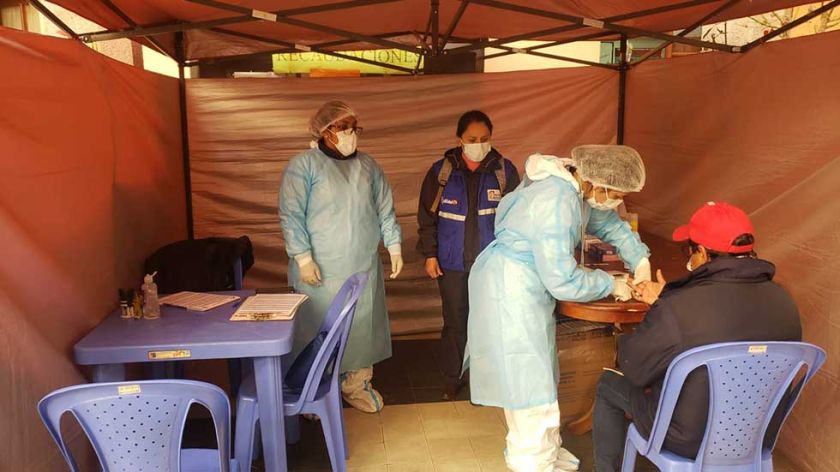 Salud entrega 3.000 pruebas para testeo masivo de la covid