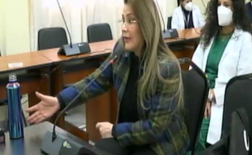 Caso Sacaba: Determinan hacer la audiencia de Jeanine Añez en el penal de Miraflores