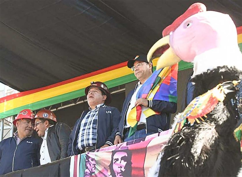 Presidente pide unidad “monolítica” en la COB
