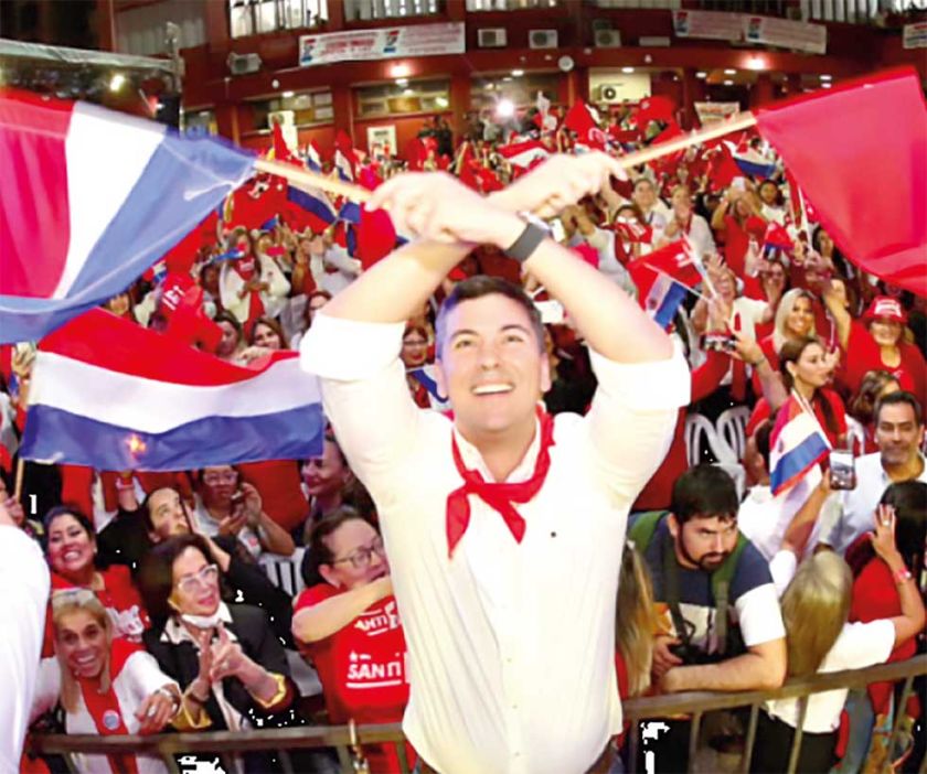 Peña revalida la  hegemonía de la  derecha: Paraguay