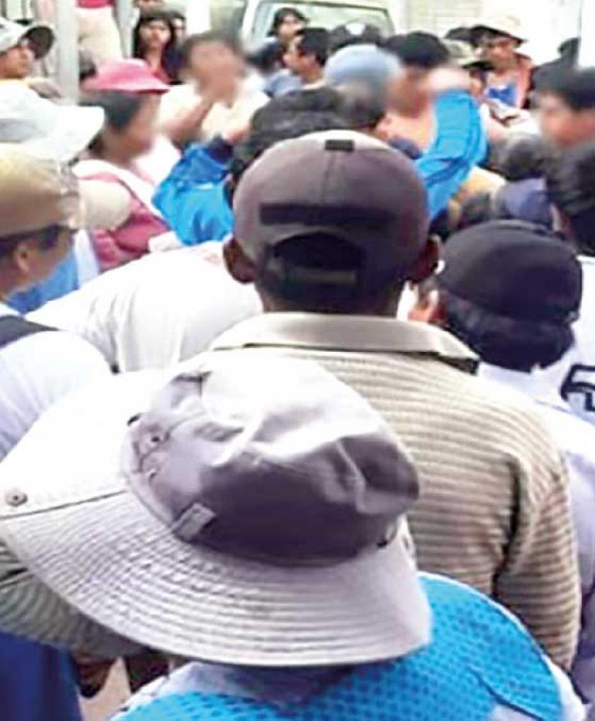 Yungas: Comunarios capturan a atracadores y linchan a uno de ellos