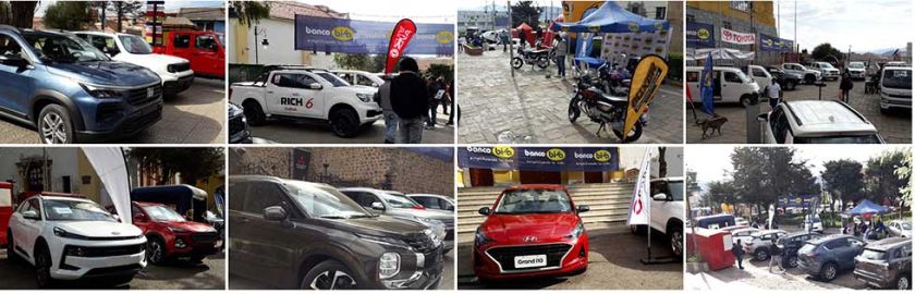 La Feria del Banco Bisa muestra motorizados de cinco importadoras