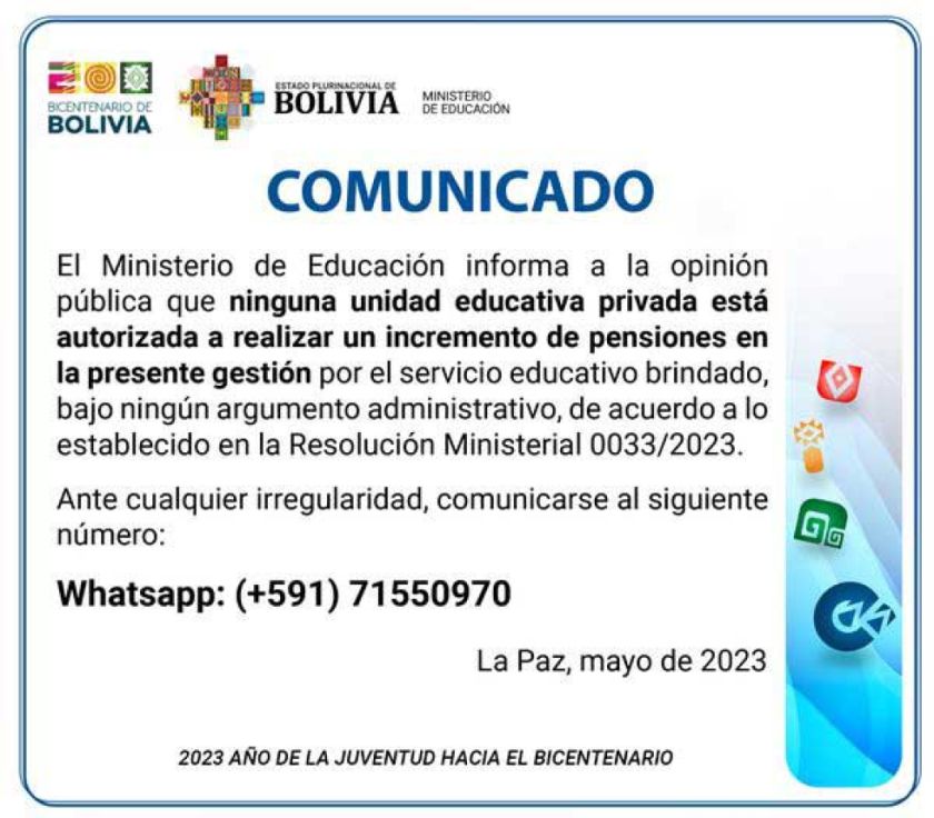 Advierten sanciones si las escuelas privadas subieron las pensiones