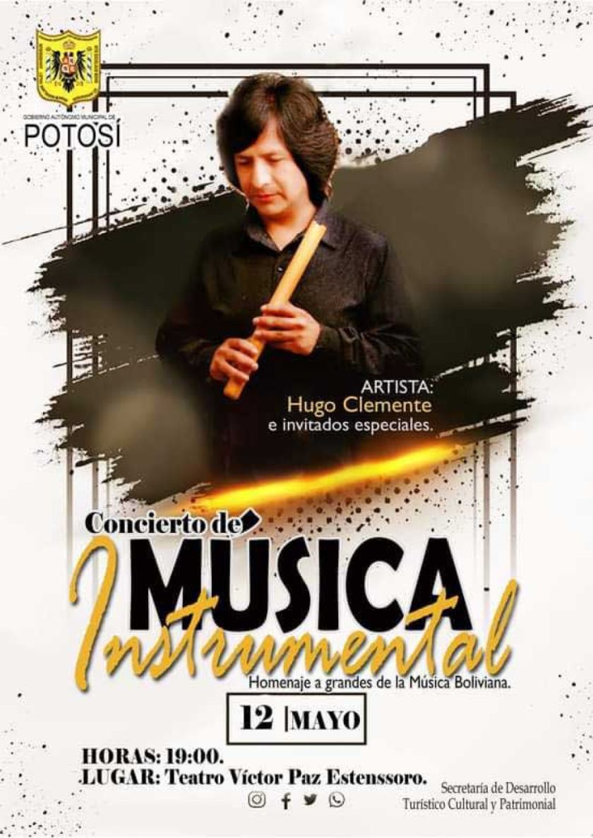 Esta noche  Hugo Clemente presenta concierto instrumental