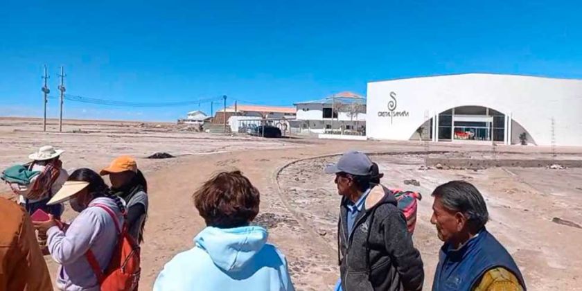 INRA: hoteles de sal no están en  Colchani sino en el área del salar