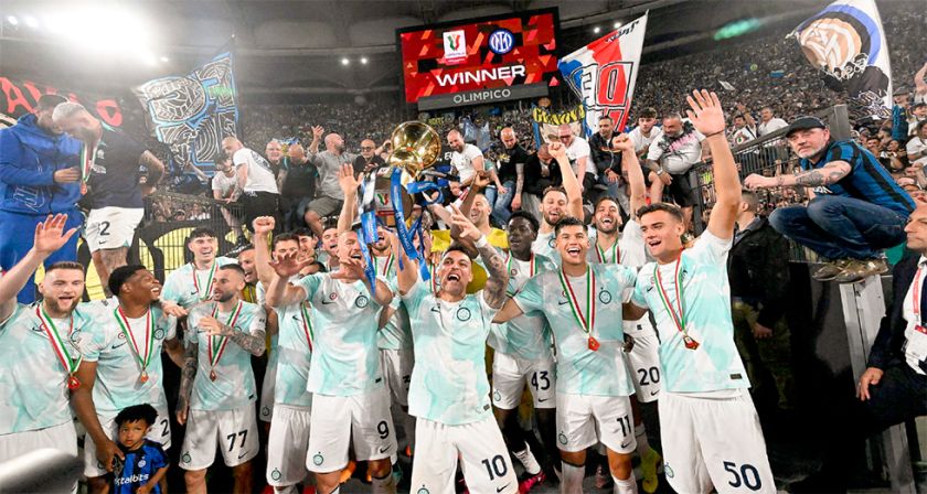  Inter, campeón de la Copa Italia