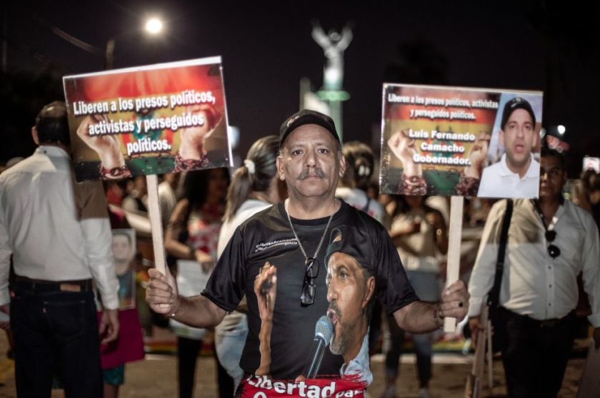 Santa Cruz: Una marcha demandó la liberación de Camacho y de todos los “presos políticos”