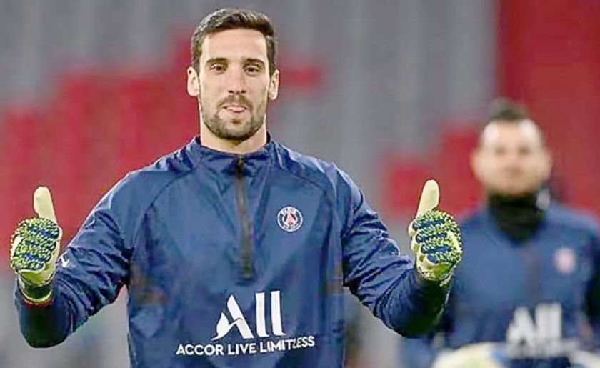 Portero suplente del PSG se encuentra hospitalizado