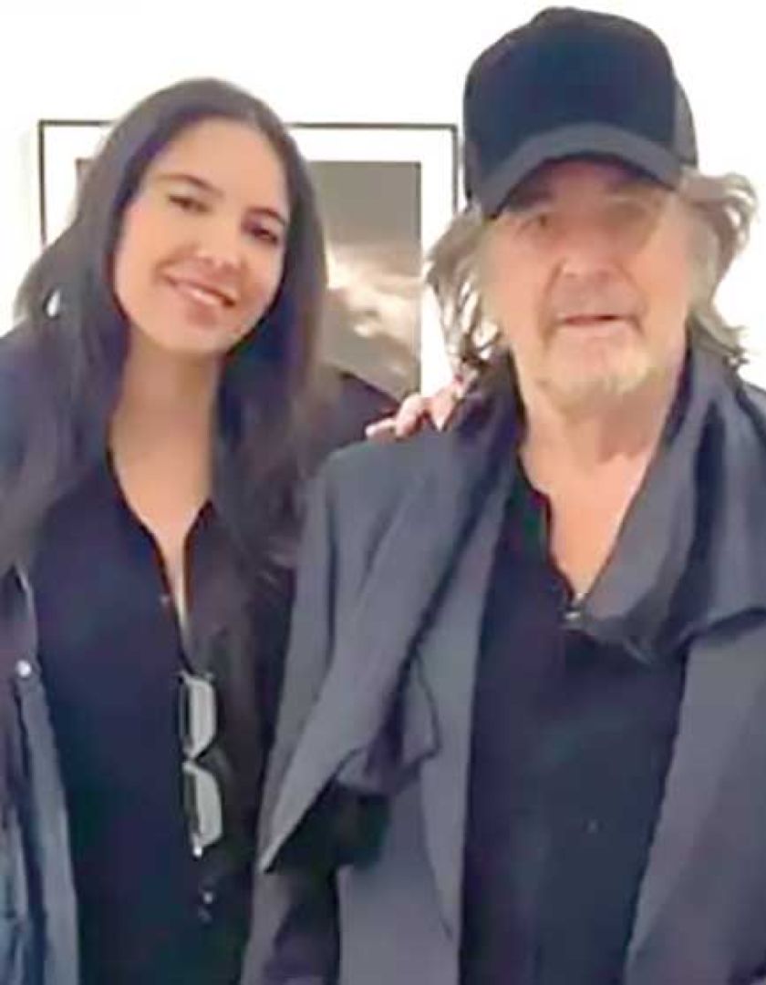 El actor Al Pacino será papá a sus 83 años