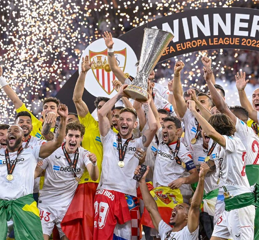 Sevilla logra su 7ma Liga Europa en la tanda de penales