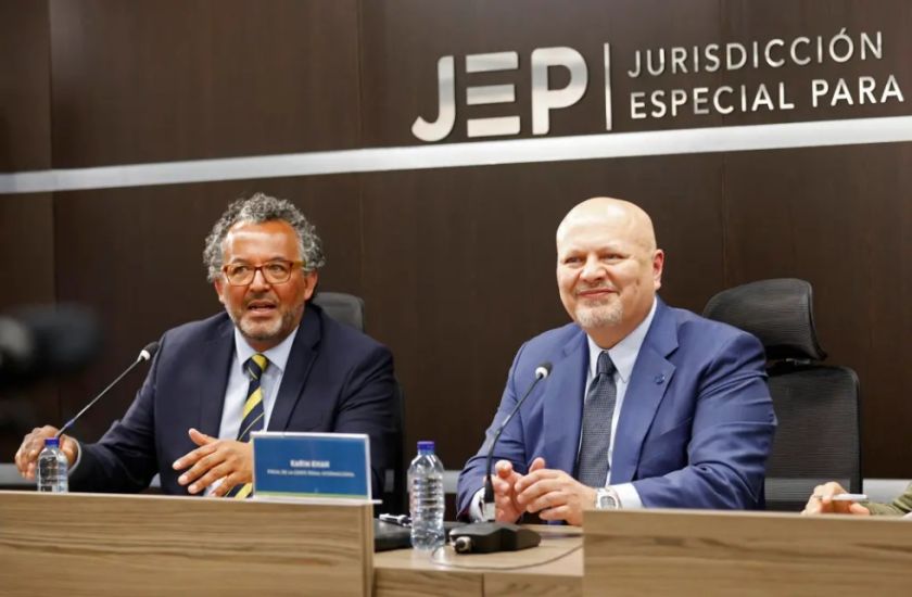 La CPI suscribe un plan de trabajo con la Jurisdicción Especial para la Paz de Colombia
