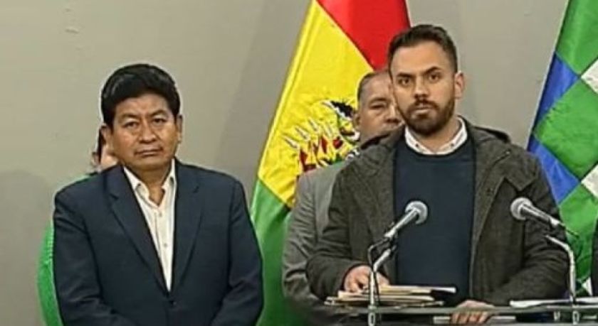 Caso Narcovuelo: Colegio de Abogados se querella contra los ministros Del Castillo y Montaño